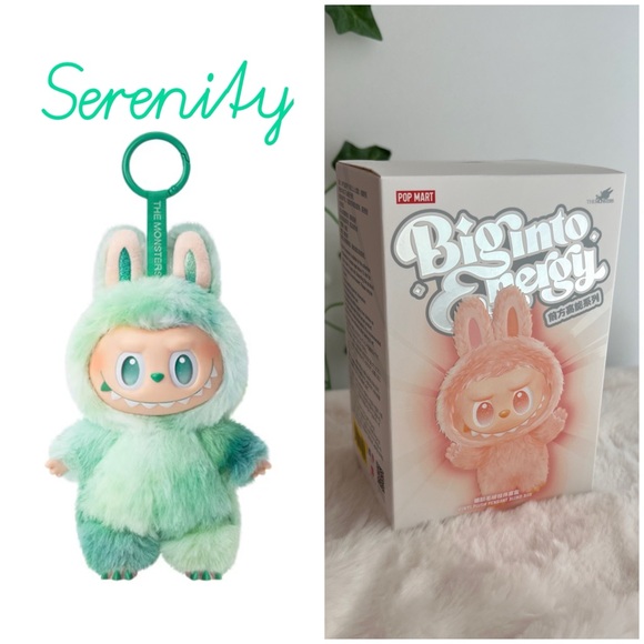 NEW SEALED! Serenity Labubu Pop Mart The Monsters Big into Energy 100% Authentic - Picture 1 of 6